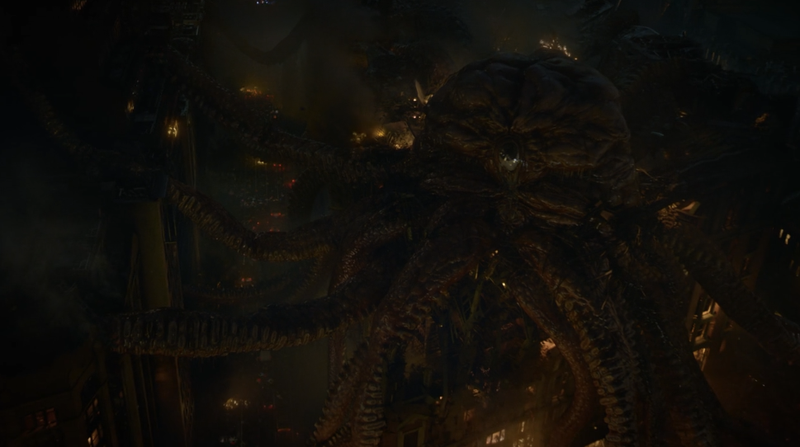 The psychic squid that Snyder didn’t have the guts to put in his film.